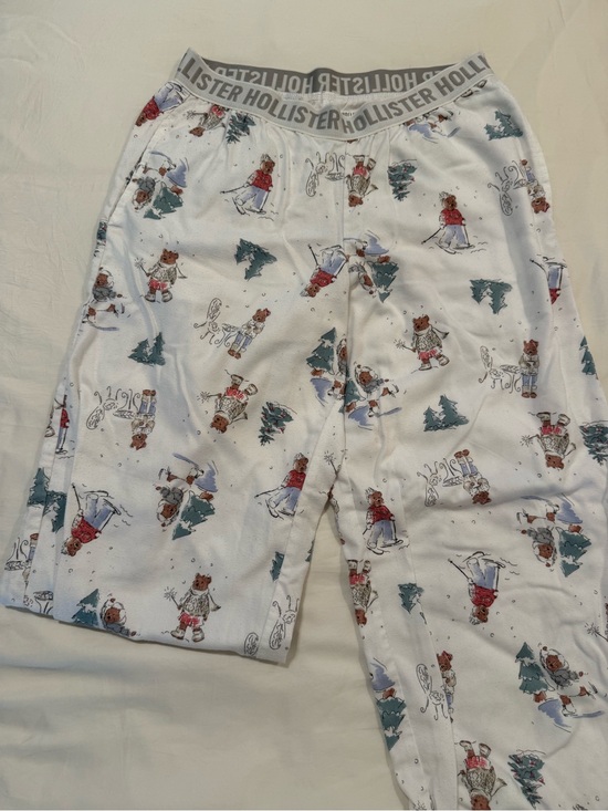 Hollister Other - Hollister White Bear & Tree Holiday Pajama Pants